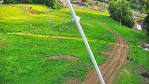 Skiareál Karolinka  - Spodní část sjezdovky skiareálu Karolinka - 17.6.2025 v 06:02