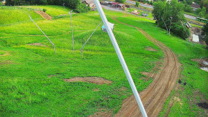 Skiareál Karolinka  - Spodní část sjezdovky skiareálu Karolinka - 17.6.2025 v 06:15