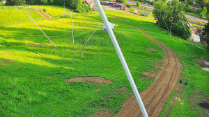 Skiareál Karolinka  - Spodní část sjezdovky skiareálu Karolinka - 17.6.2025 v 06:30