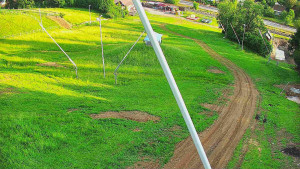 Skiareál Karolinka  - Spodní část sjezdovky skiareálu Karolinka - 17.6.2025 v 06:32