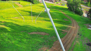 Skiareál Karolinka  - Spodní část sjezdovky skiareálu Karolinka - 17.6.2025 v 07:15