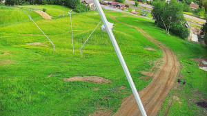 Skiareál Karolinka  - Spodní část sjezdovky skiareálu Karolinka - 17.6.2025 v 08:16