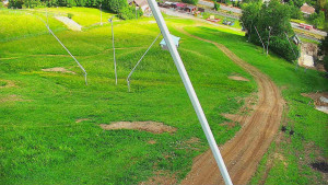 Skiareál Karolinka  - Spodní část sjezdovky skiareálu Karolinka - 17.6.2025 v 08:30