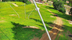 Skiareál Karolinka  - Spodní část sjezdovky skiareálu Karolinka - 17.6.2025 v 09:00