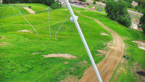 Skiareál Karolinka  - Spodní část sjezdovky skiareálu Karolinka - 17.6.2025 v 09:15