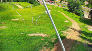 Skiareál Karolinka  - Spodní část sjezdovky skiareálu Karolinka - 17.6.2025 v 10:00