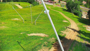 Skiareál Karolinka  - Spodní část sjezdovky skiareálu Karolinka - 17.6.2025 v 10:02