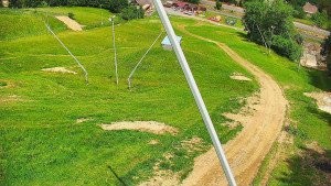 Skiareál Karolinka  - Spodní část sjezdovky skiareálu Karolinka - 17.6.2025 v 10:46