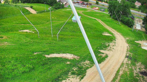 Skiareál Karolinka  - Spodní část sjezdovky skiareálu Karolinka - 17.6.2025 v 12:46