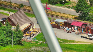 Skiareál Karolinka  - Restaurace U Vleku a parkoviště - 17.6.2025 v 11:33