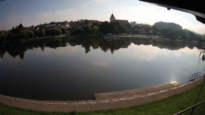 Město Týn nad Vltavou - Nábřeží, přístaviště - 17.6.2025 v 07:45