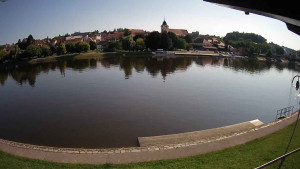 Město Týn nad Vltavou - Nábřeží, přístaviště - 17.6.2025 v 08:45