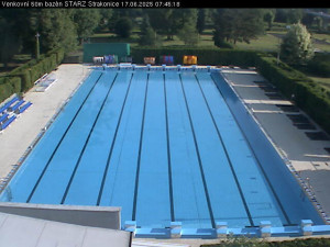 Koupaliště Strakonice - Venkovní bazén - 17.6.2025 v 07:45