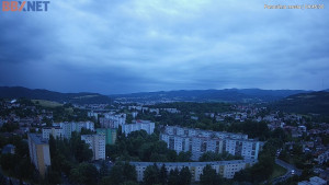 Město Banská Bystrica - Pohled od Sásové-Rudlové - 17.6.2025 v 04:45