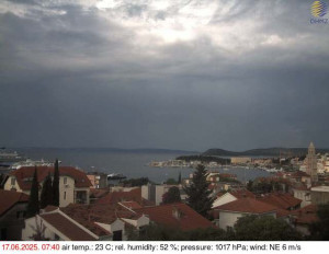 Město Split - Přístav Split - 17.6.2025 v 07:45
