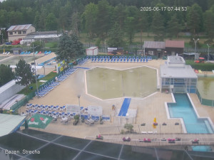 Termální koupaliště Vrbov - Celkový pohled - 17.6.2025 v 08:00