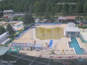 Termální koupaliště Vrbov - Celkový pohled - 17.6.2025 v 11:00