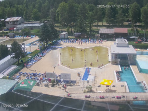 Termální koupaliště Vrbov - Celkový pohled - 17.6.2025 v 13:00