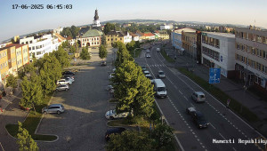 Město Žďár nad Sázavou - Náměstí Republiky - 17.6.2025 v 06:45