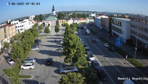 Město Žďár nad Sázavou - Náměstí Republiky - 17.6.2025 v 07:45