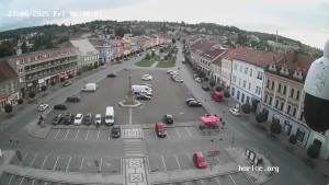 Město Hořice - Náměstí Jiřího z Poděbrad - 27.6.2025 v 06:45