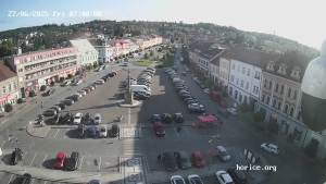 Město Hořice - Náměstí Jiřího z Poděbrad - 27.6.2025 v 07:45