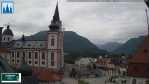 Městečko Mariazell - Basilika - 17.6.2025 v 07:45