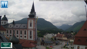 Městečko Mariazell - Basilika - 17.6.2025 v 08:45