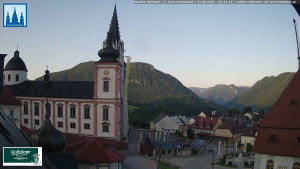 Městečko Mariazell - Basilika - 21.6.2025 v 05:45