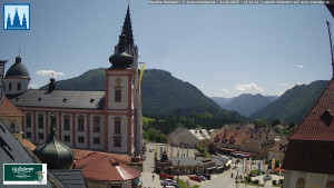 Městečko Mariazell - Basilika - 21.6.2025 v 13:45