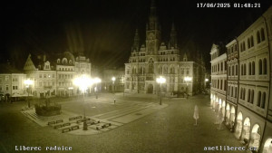 Město Liberec - Náměstí Dr. Edvarda Beneše - 17.6.2025 v 01:45