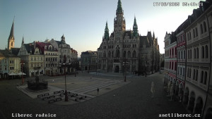 Město Liberec - Náměstí Dr. Edvarda Beneše - 17.6.2025 v 05:45