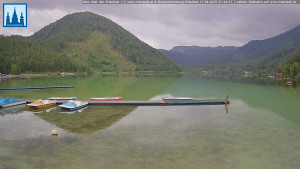 Městečko Mariazell - Jezero Erlaufsee - 17.6.2025 v 07:45