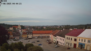Město Dačice - Palackého náměstí - 17.6.2025 v 04:45