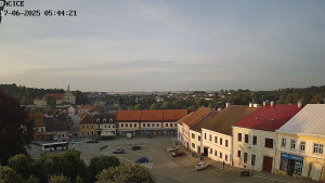 Město Dačice - Palackého náměstí - 17.6.2025 v 05:45