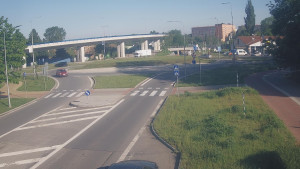 Město Přerov - Křižovatka ulic Velká Dlážka a Polní - 21.5.2025 v 07:45