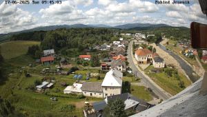 Obec Mikulovice - Pohled na Jeseniky - 17.6.2025 v 10:45