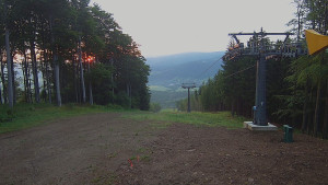 Skiareál - Skipark Filipovice - Horní stanice Lanové dráhy - 17.6.2025 v 04:45