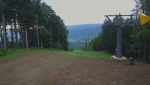 Skiareál - Skipark Filipovice - Horní stanice Lanové dráhy - 17.6.2025 v 05:45