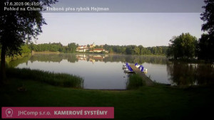 Městys Chlum u Třeboně - Rybník Hejtman - 17.6.2025 v 06:45