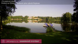 Městys Chlum u Třeboně - Rybník Hejtman - 17.6.2025 v 07:45