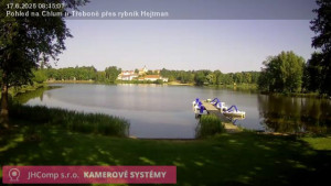 Městys Chlum u Třeboně - Rybník Hejtman - 17.6.2025 v 08:45