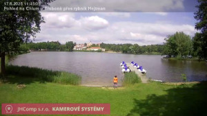 Městys Chlum u Třeboně - Rybník Hejtman - 17.6.2025 v 11:45