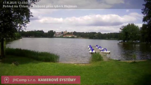 Městys Chlum u Třeboně - Rybník Hejtman - 17.6.2025 v 12:45